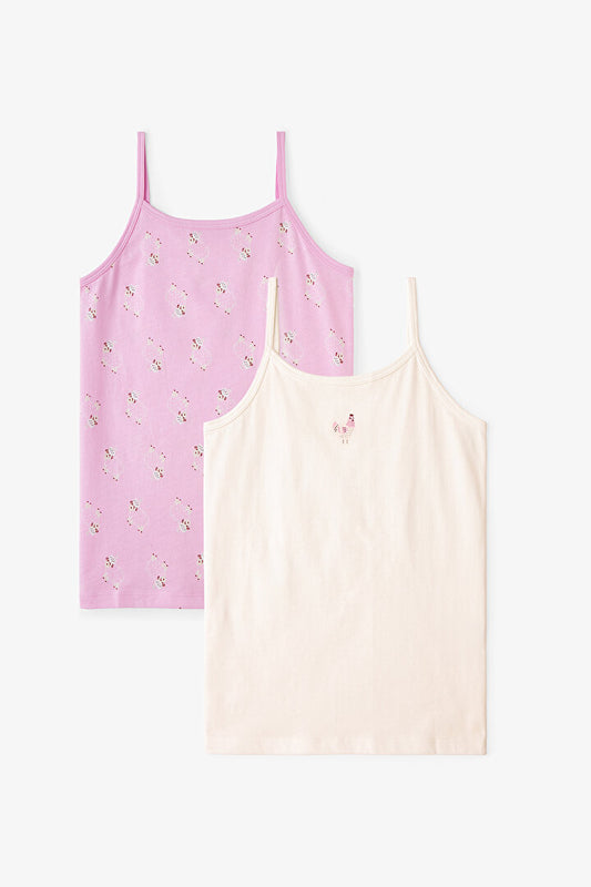 Pembe Kız Çocuk Pinksheep 2'li Atlet