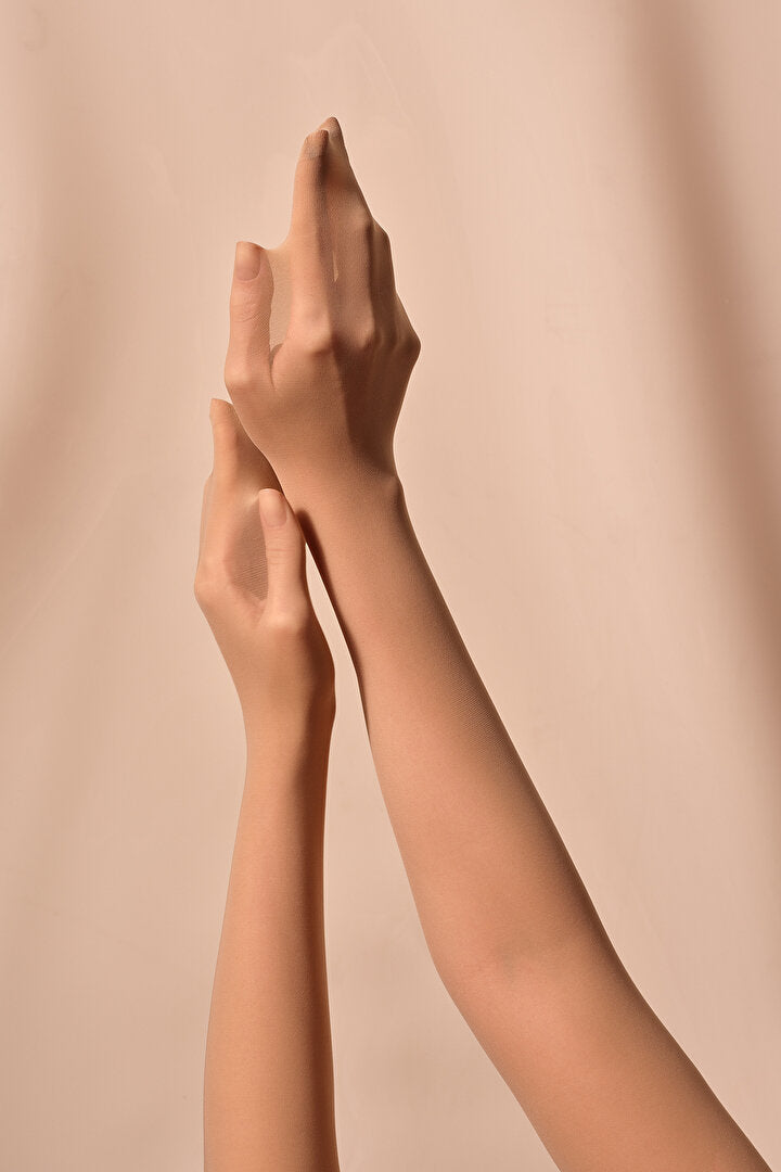 Yeni Ten Cream Maxi Külotlu Çorap
