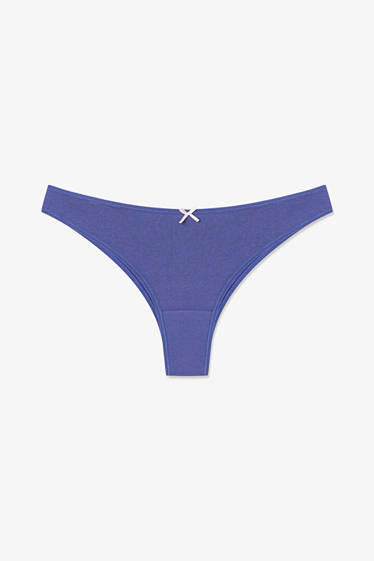 Renkli Lilac Princess 3'lü Brazilian Külot