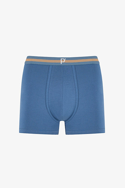 Erkek Renkli City Grid Çoklu Boxer