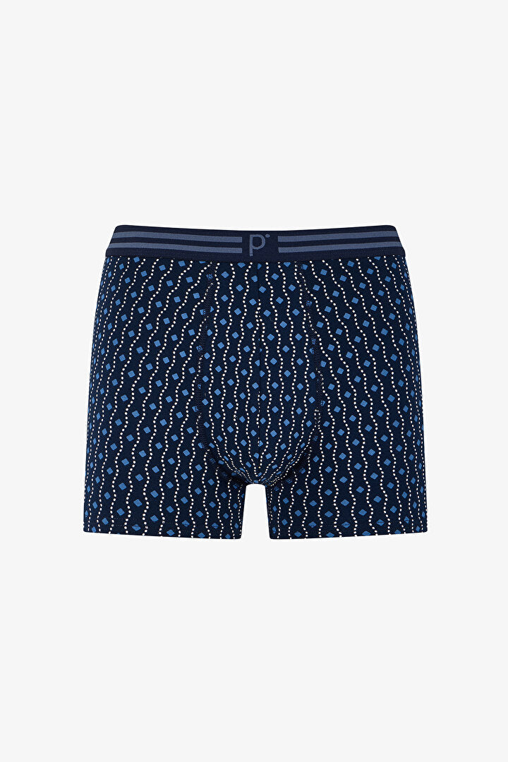 Erkek Renkli Grid Balance Çoklu Boxer