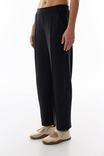 Siyah Regular Clean Modal Pantolon