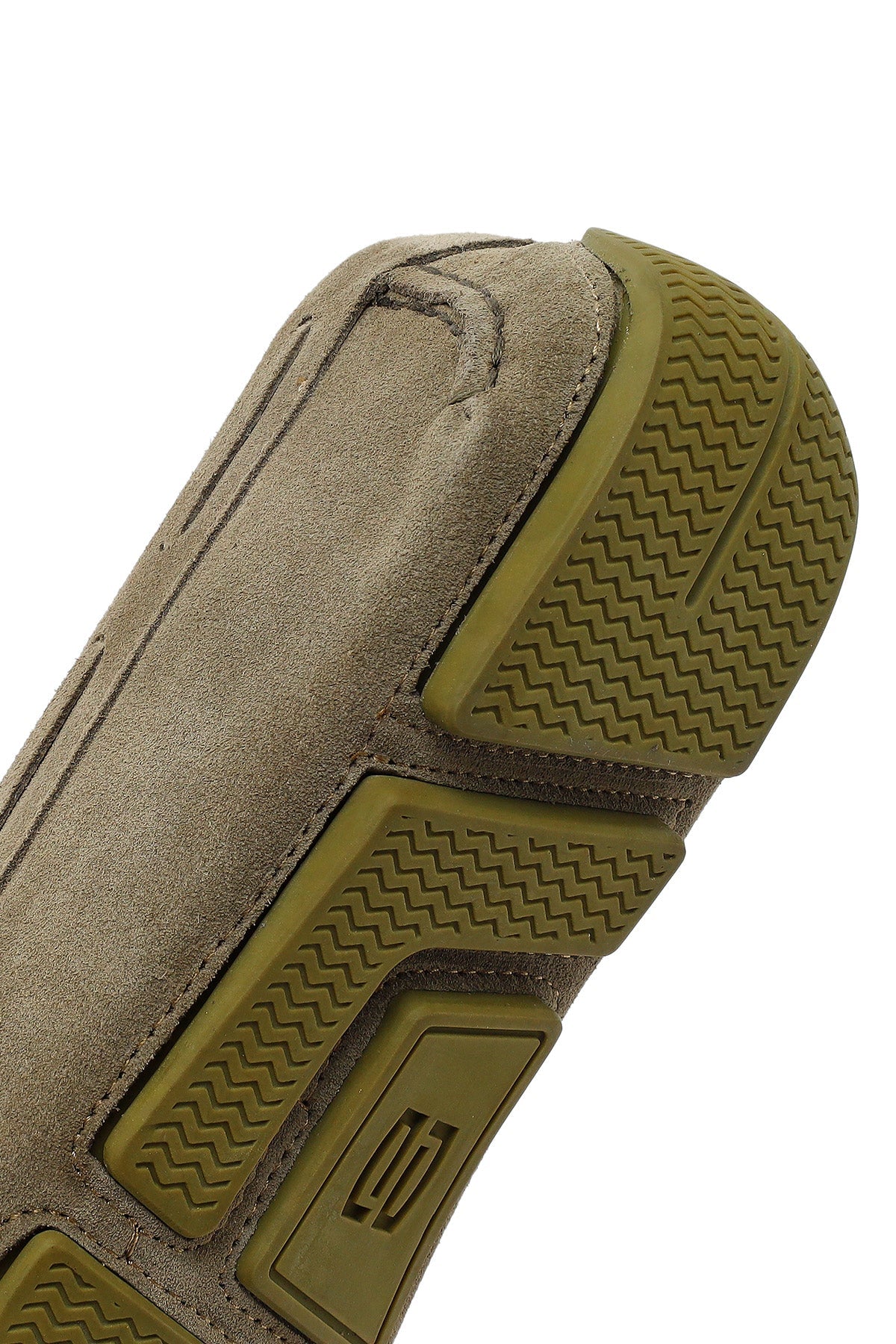 Erkek Yeşil Süet Deri Loafer