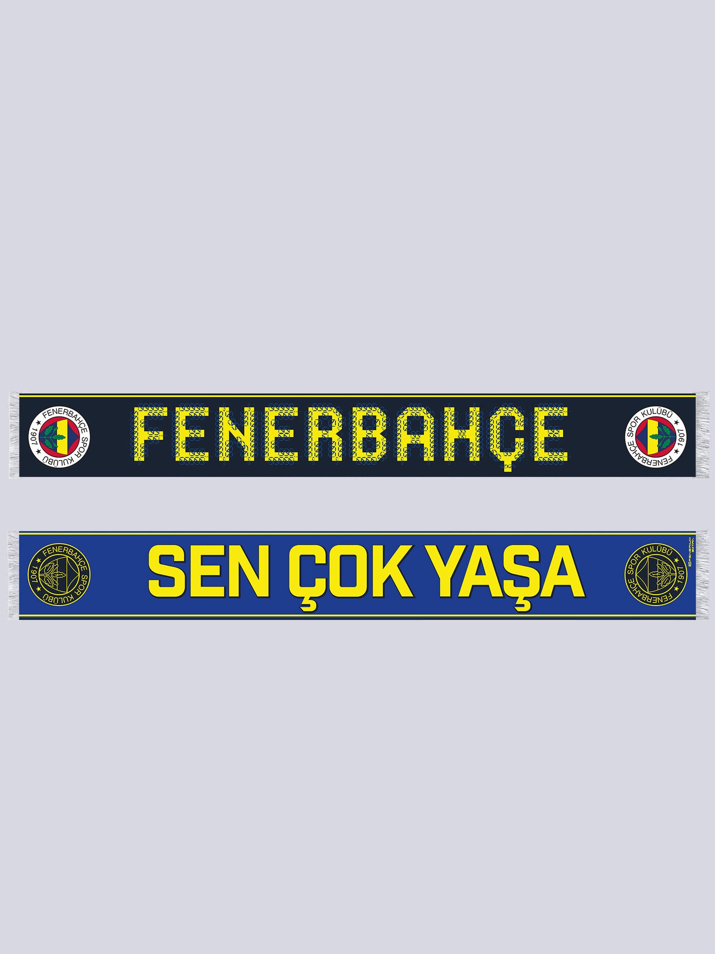 Fenerbahçe Sarı Lacivert Sen Çok Yaşa Unisex Şal