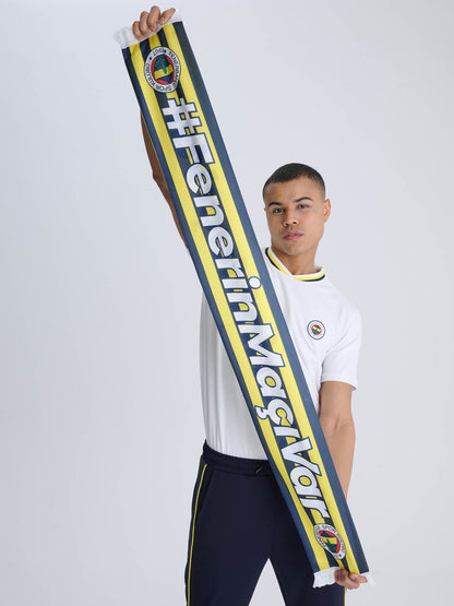 Fenerbahçe Sarı Lacivert Fenerin Maçı Var Unisex Şal