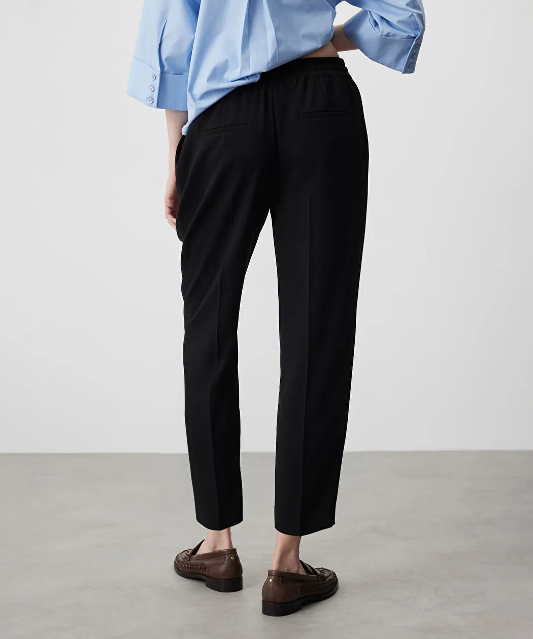 Belden Bağlamalı Carrot Fit Pantolon