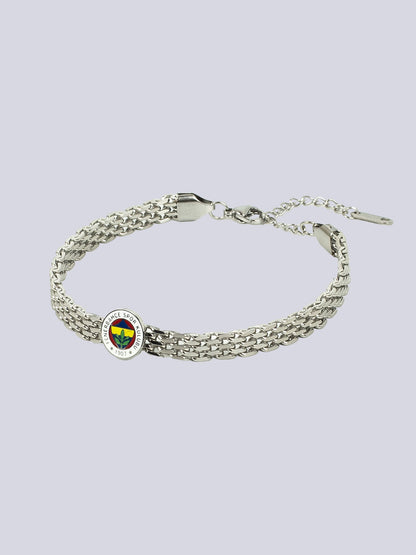 Fenerbahçe Hasır Çelik Unisex Bileklik