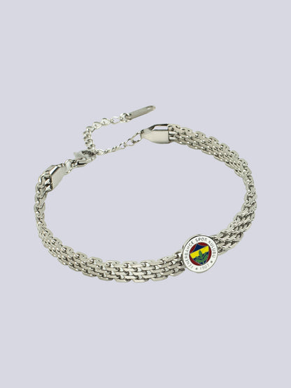 Fenerbahçe Hasır Çelik Unisex Bileklik
