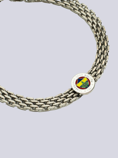 Fenerbahçe Hasır Çelik Unisex Bileklik
