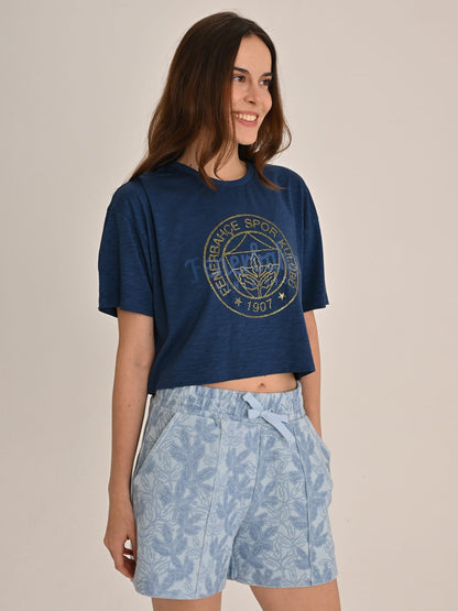 Fenerbahçe Lacivert Tribün Since 1907 Kadın Tshirt