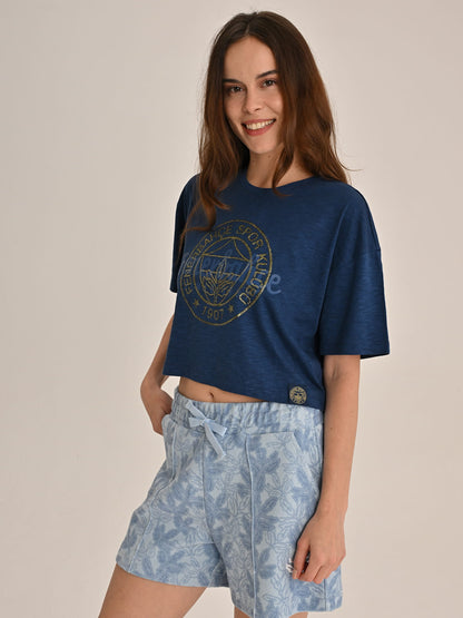 Fenerbahçe Lacivert Tribün Since 1907 Kadın Tshirt