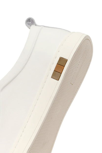 Erkek Beyaz Deri Sneaker