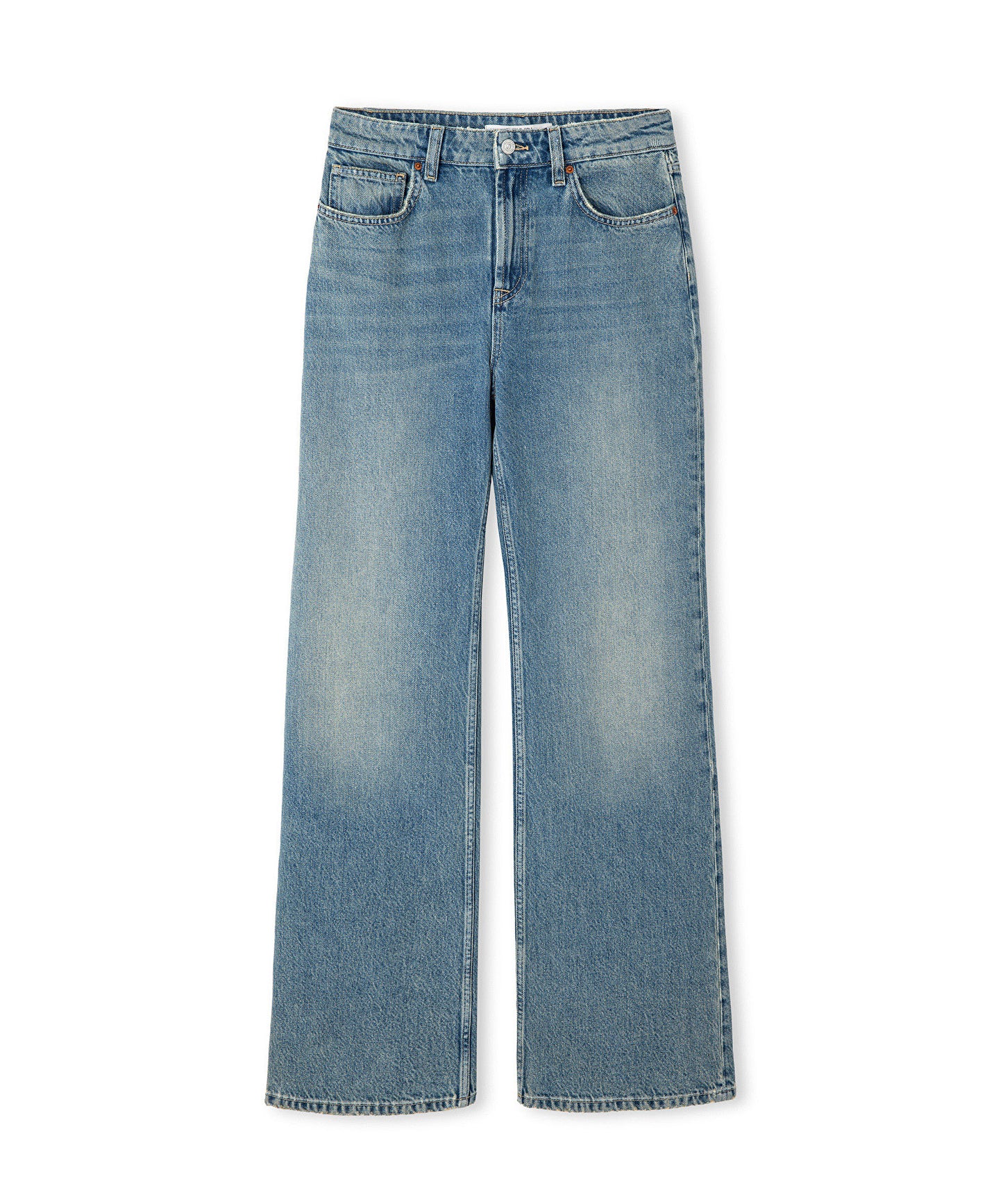Wide Leg Jean Pantolon
