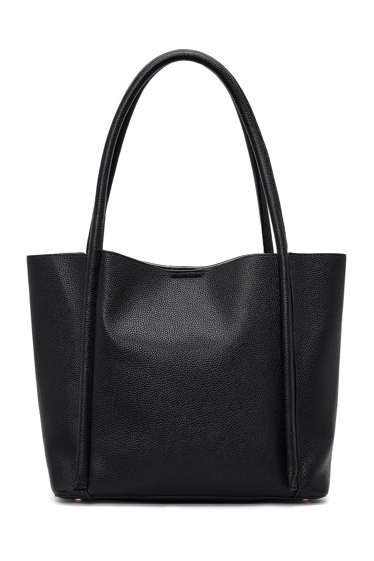 Kadın Siyah Baskılı Omuz Çantası