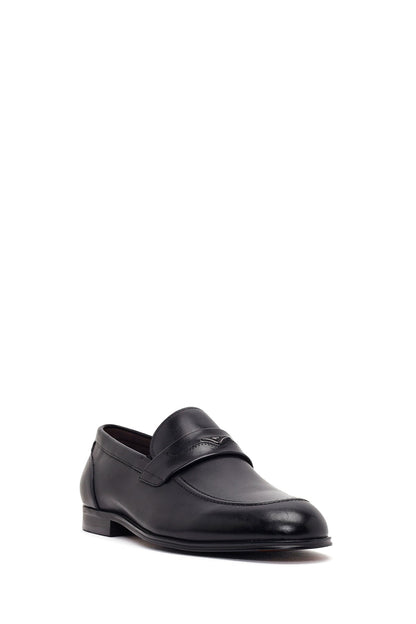 Erkek Siyah Deri Klasik Loafer