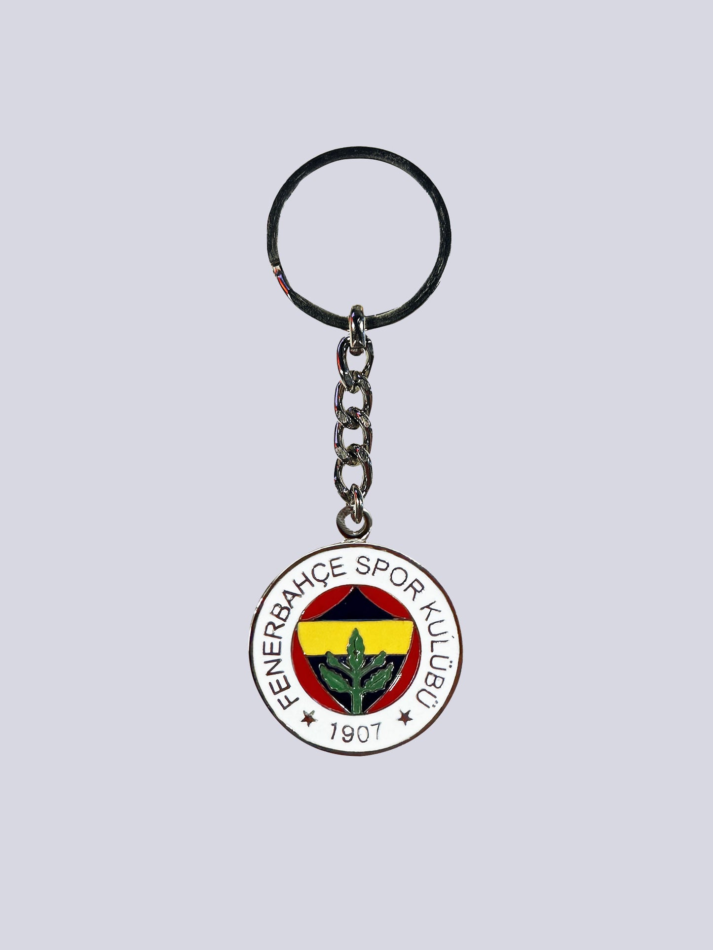 Fenerbahçe Klasik 6 Renk Logolu Metal Anahtarlık