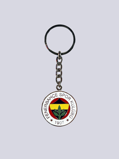 Fenerbahçe Klasik 6 Renk Logolu Metal Anahtarlık