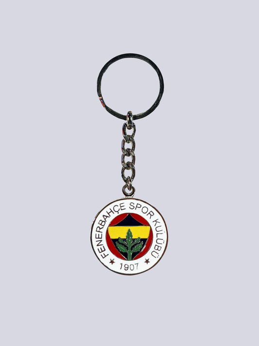Fenerbahçe Klasik 6 Renk Logolu Metal Anahtarlık