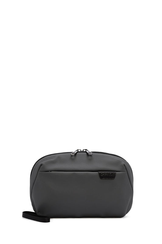 D-pack Erkek Gri Kumaş El Çantası