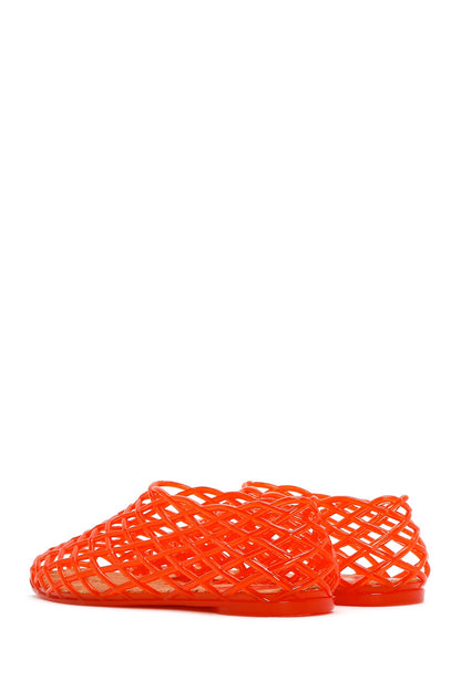 Kadın Kırmızı Jelly Babet