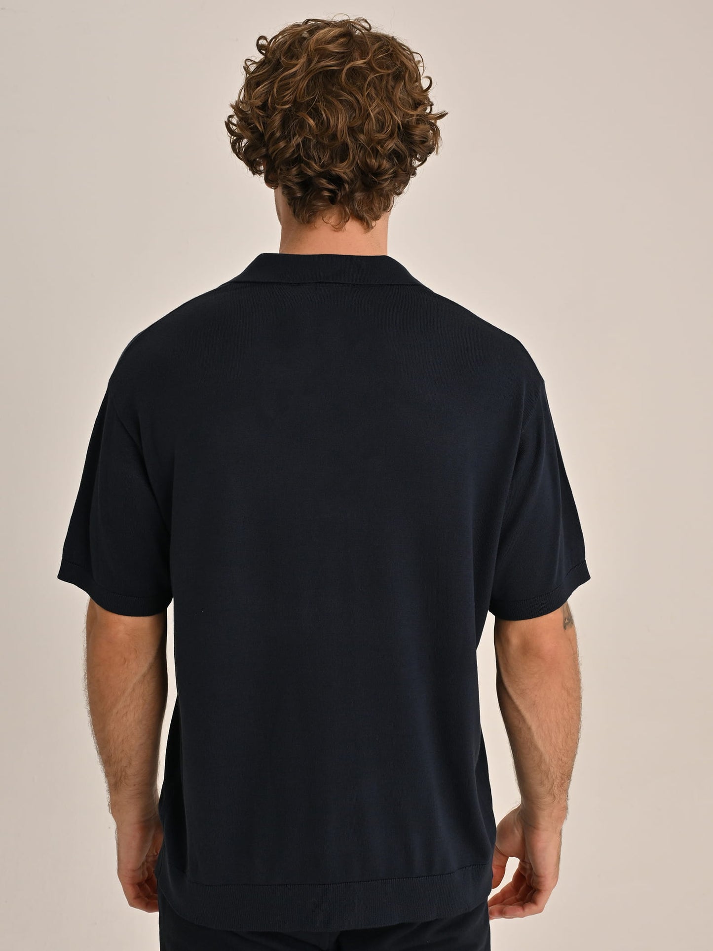 Fenerbahçe Lacivert Trend Triko Erkek Polo Tshirt