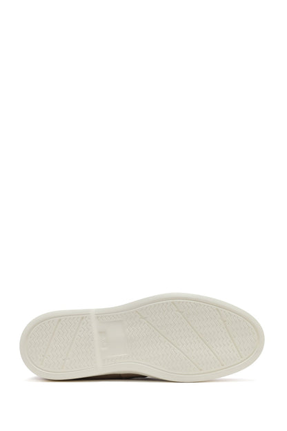 Erkek Bej Süet Deri Casual Loafer