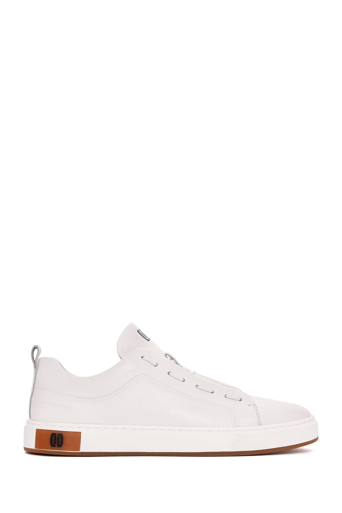 Erkek Beyaz Deri Sneaker