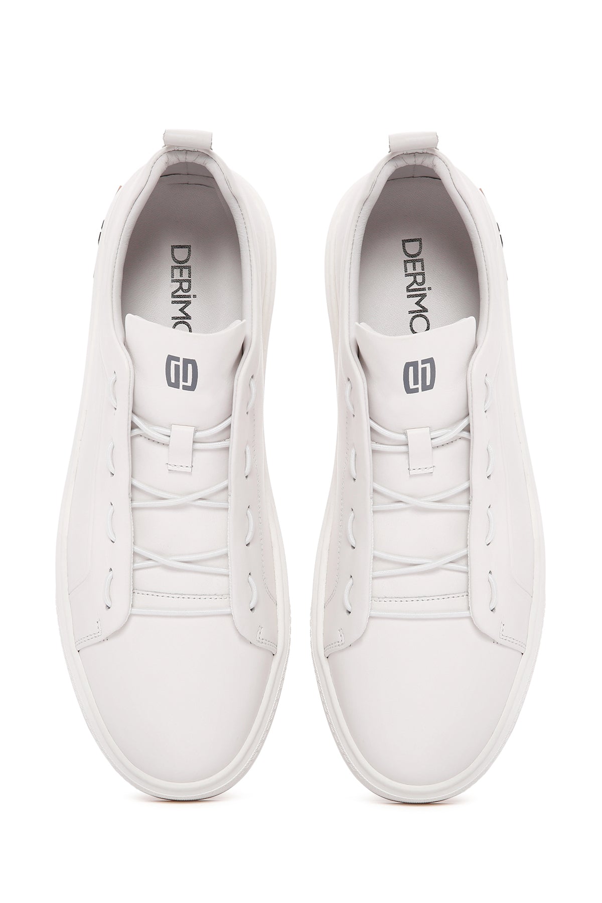 Erkek Beyaz Deri Sneaker