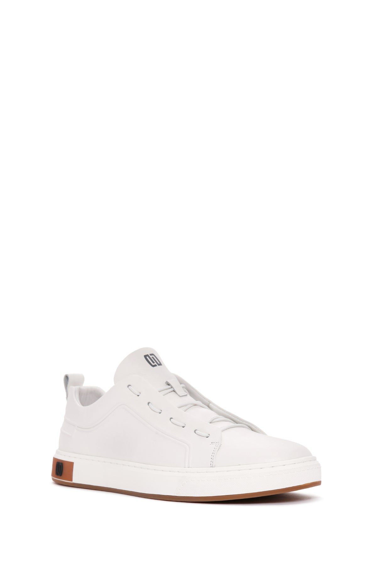 Erkek Beyaz Deri Sneaker