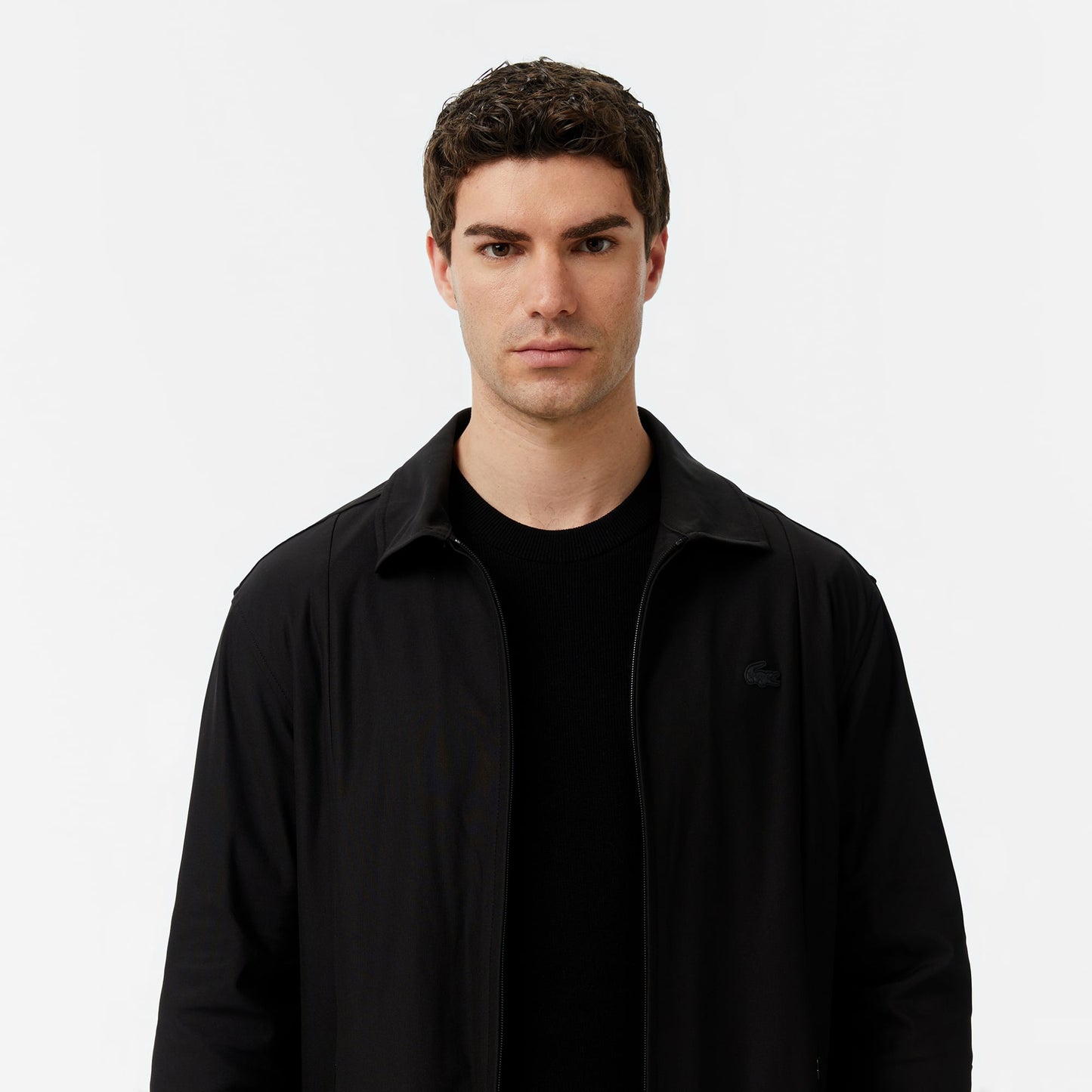 Erkek Regular Fit Siyah Sweatshirt