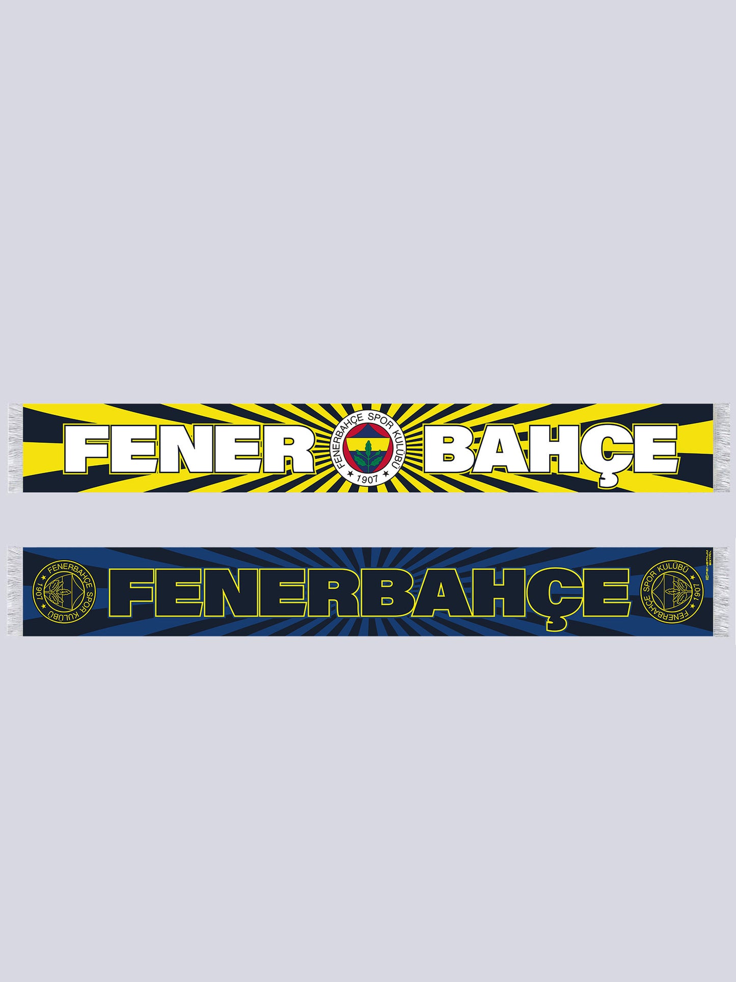 Fenerbahçe Sarı Lacivert Fb Unisex Şal