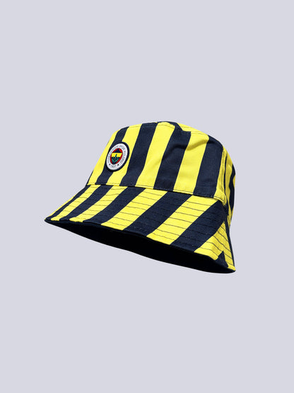 Fenerbahçe Lacivert Balıkçı Çift Taraflı Unisex Şapka
