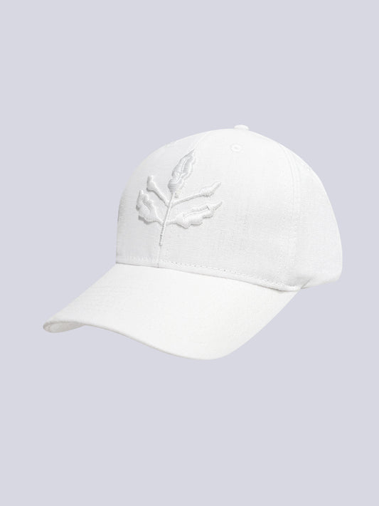 Fenerbahçe Beyaz Keten Unisex Şapka