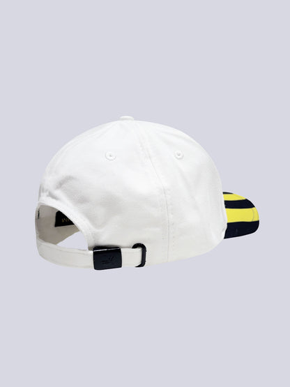 Fenerbahçe Beyaz Altı Renk Logolu Unisex Şapka