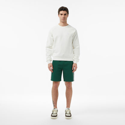 Erkek Classic Fit Bisiklet Yaka Krem Sweatshirt
