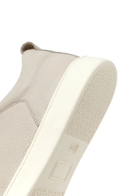 Erkek Açık Gri Deri Sneaker