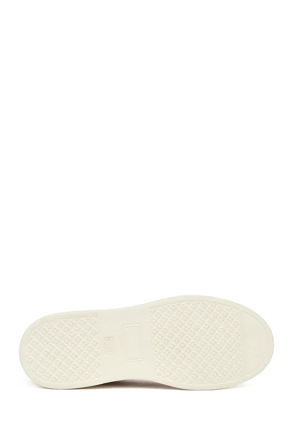 Erkek Bej Bağcıklı Kalın Tabanlı Süet Deri Sneaker