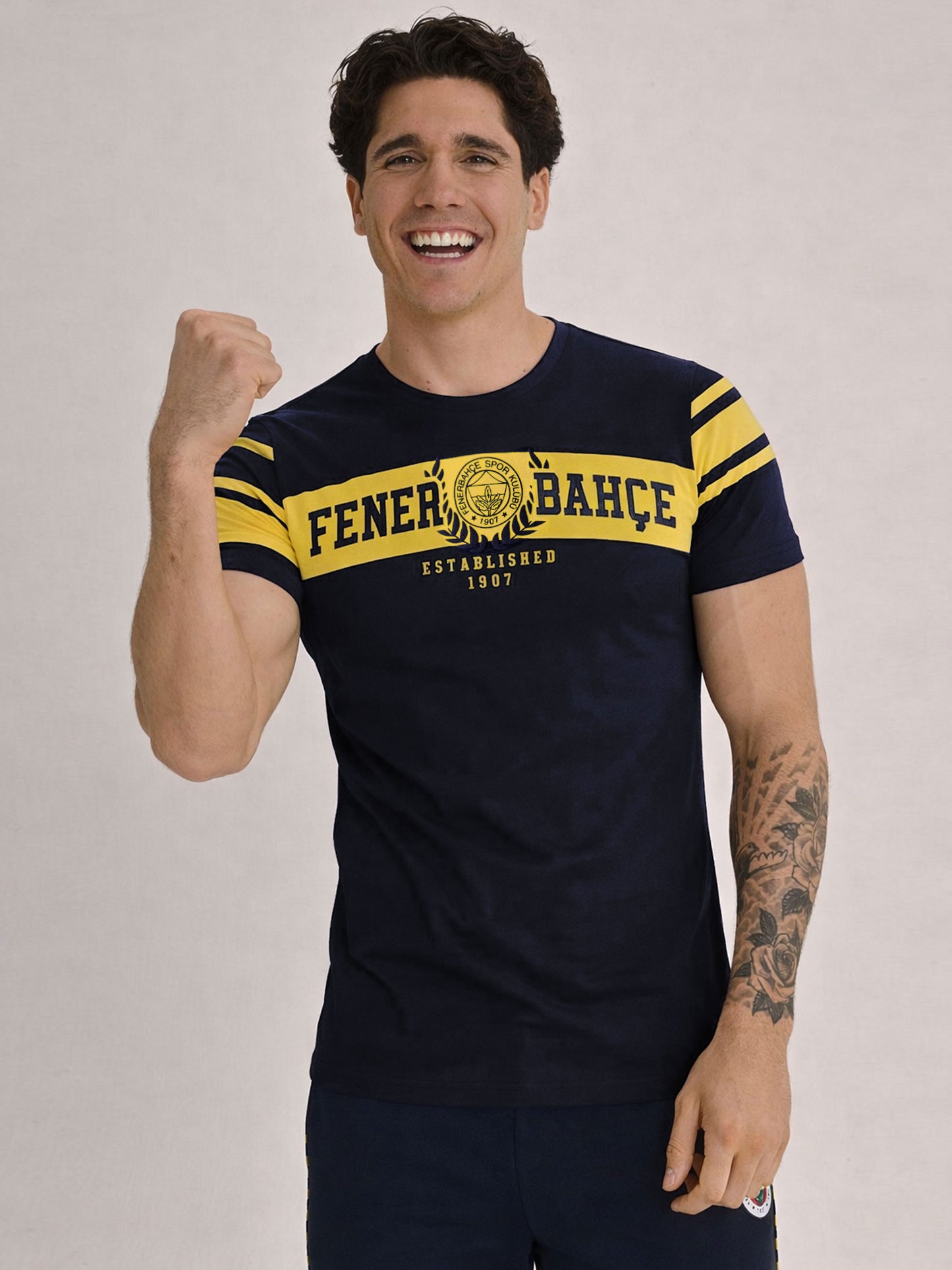 Fenerbahçe Lacivert Kolej Established 1907 Erkek Tshirt