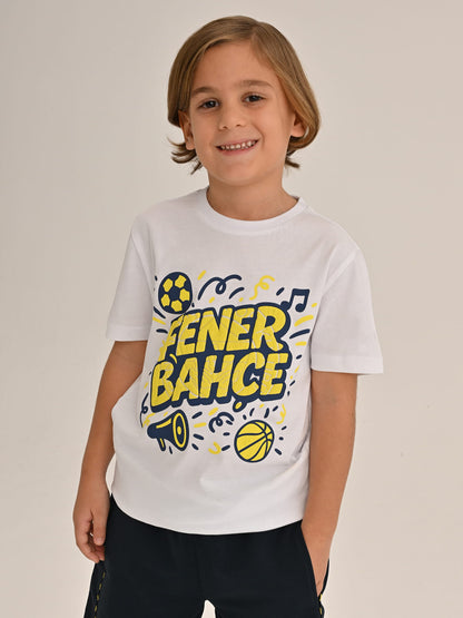 Fenerbahçe Beyaz Tribün Konfeti Çocuk Tshirt