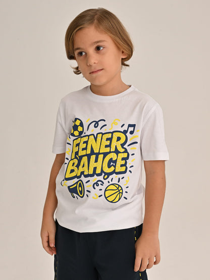 Fenerbahçe Beyaz Tribün Konfeti Çocuk Tshirt