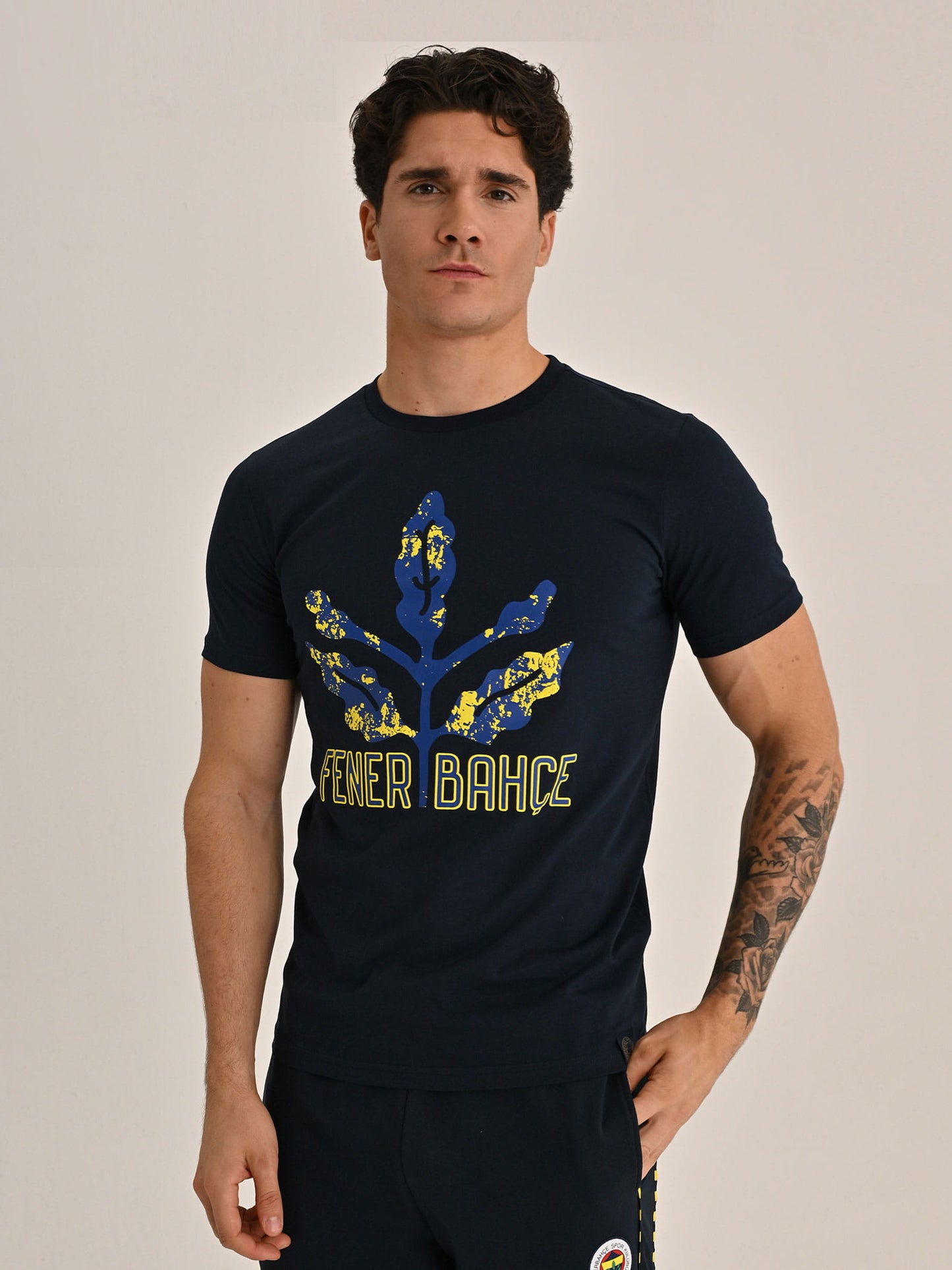 Fenerbahçe Lacivert Tribün Palamut Erkek Tshirt
