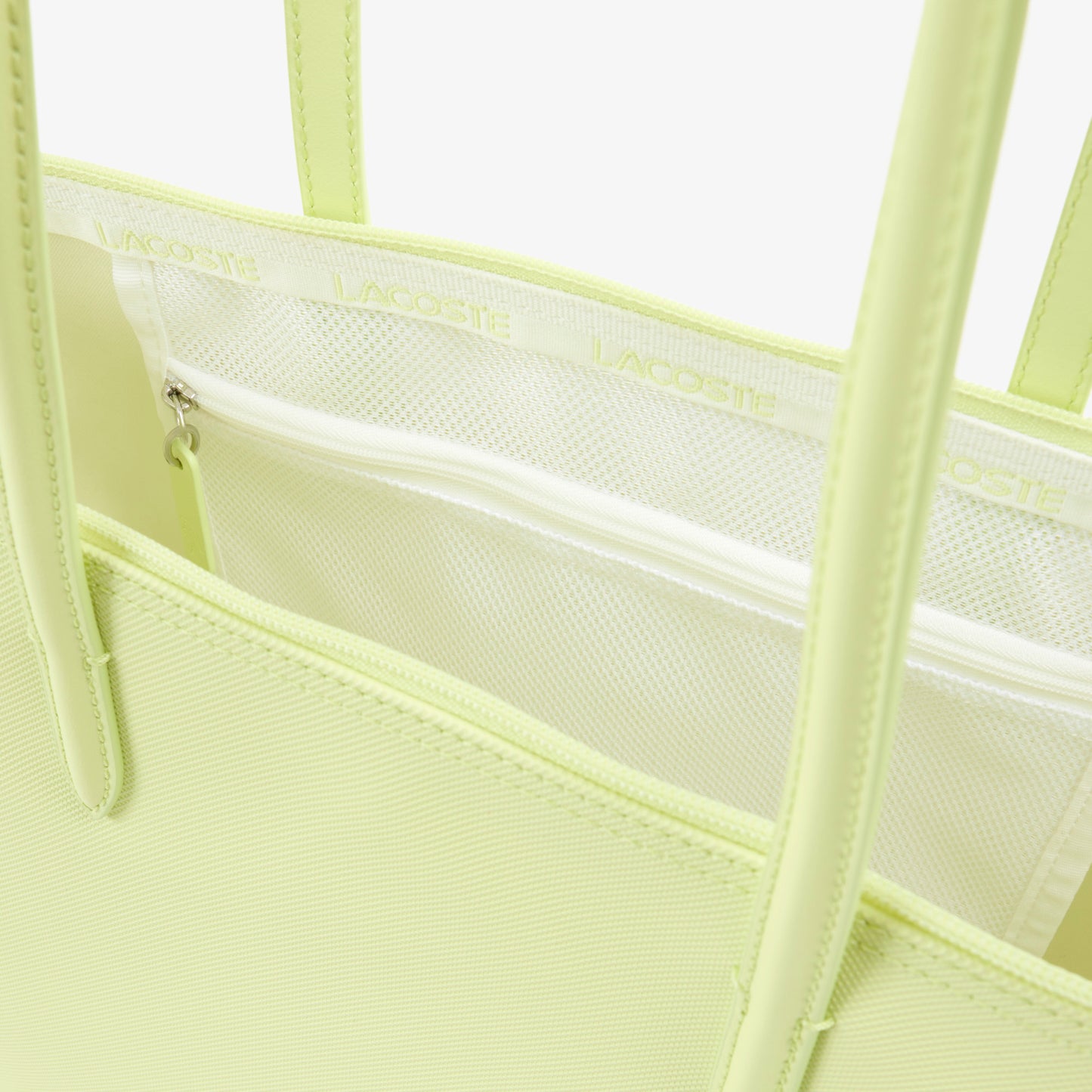 Large L.12.12 Kadın Sarı Omuz Çantası