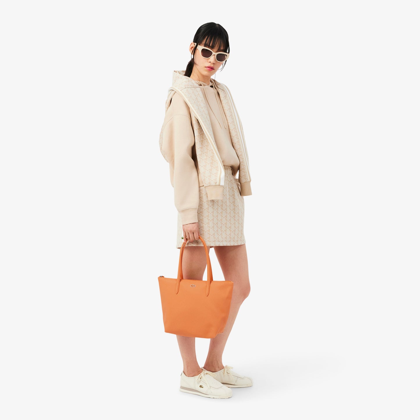 Small L.12.12 Kadın Turuncu Omuz Çantası