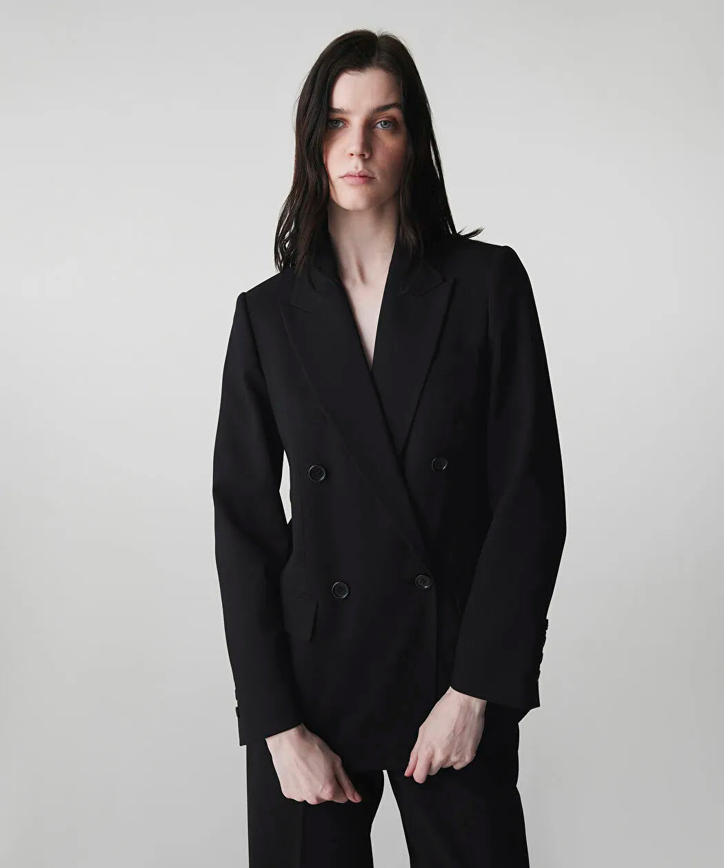 Siyah Blazer Is1260106037001 | Ipekyol