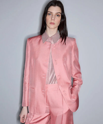 Pembe Çift Parça Görünüm Blazer Is1260106022039 | Ipekyol