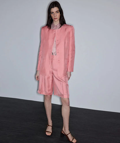Pembe Çift Parça Görünüm Blazer Is1260106022039 | Ipekyol