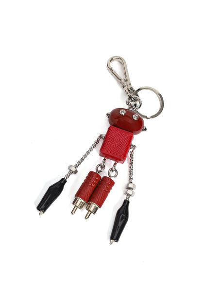 Kadın Bordo Charmlı Omuz Çantası