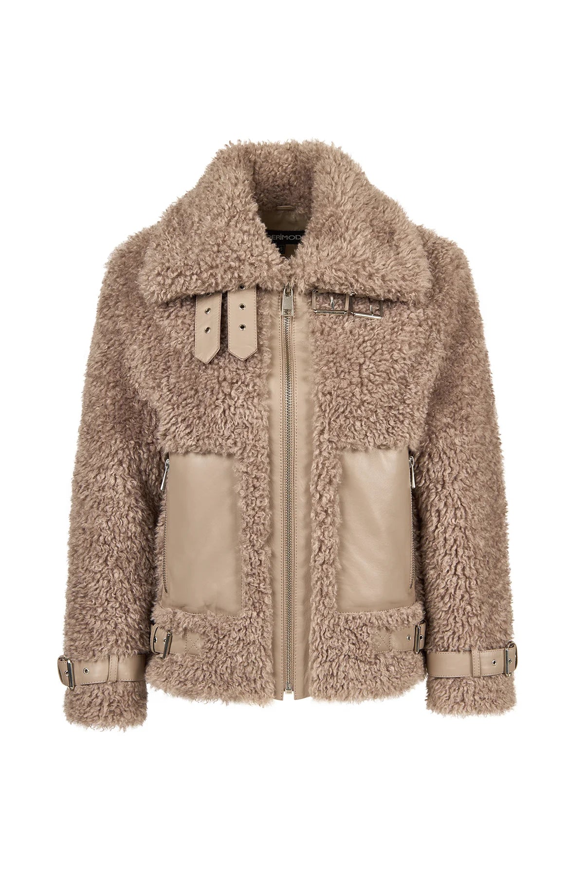 Kitzbuhel Kadın Vizon Teddy Mont