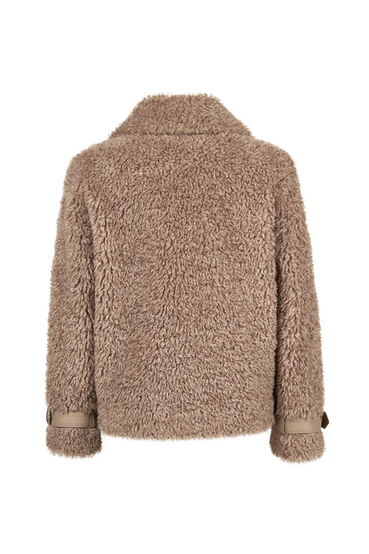 Kitzbuhel Kadın Vizon Teddy Mont