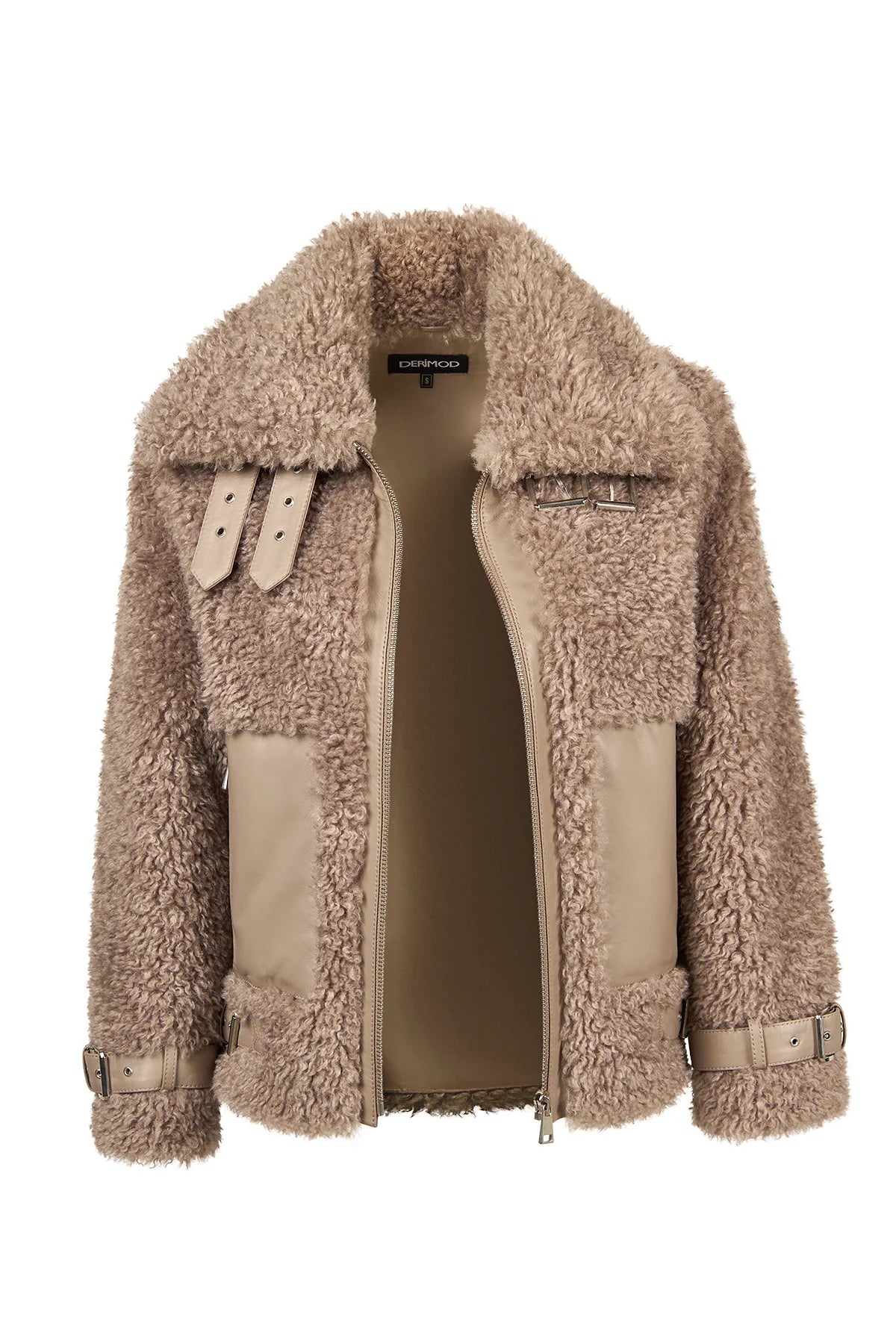 Kitzbuhel Kadın Vizon Teddy Mont
